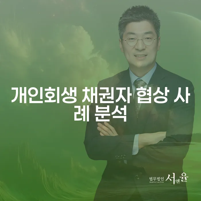 개인회생 채권자 협상 사례 분석: 성공적인 재기를 위한 방법은?